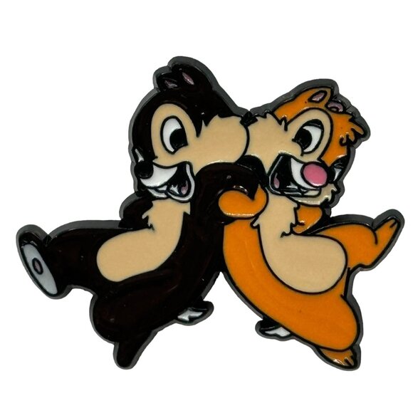 Chip Dale Enamel Pin Disney Chipmunks Collectible Cartoon Backpacks Jackets - Picture 1 of 6